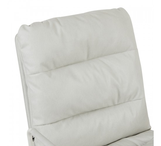 Καρέκλα γραφείου διευθυντη Kreno PES γκρι 56x67x89-97εκ Υλικό: Technical Fabric-  METAL 360-000028