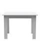Τραπέζι Manka σε λευκή απόχρωση 110x80x77εκ Υλικό: CHIPBOARD 16mm 361-000001 Τραπέζι Manka σε λευκή απόχρωση 110x80x77εκ Υλικό: CHIPBOARD 16mm 361-000001