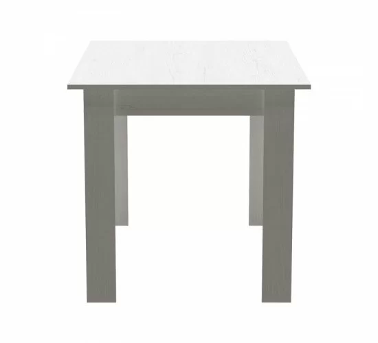 Τραπέζι Manka σε λευκή απόχρωση 110x80x77εκ Υλικό: CHIPBOARD 16mm 361-000001 Τραπέζι Manka σε λευκή απόχρωση 110x80x77εκ Υλικό: CHIPBOARD 16mm 361-000001
