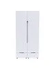 Ντουλάπα δίφυλλη Afina mdf σε λευκή glossy απόχρωση 100x57x213εκ Υλικό: CHIPBOARD - MDF 361-000017 Ντουλάπα δίφυλλη Afina mdf σε λευκή glossy απόχρωση 100x57x213εκ Υλικό: CHIPBOARD - MDF 361-000017