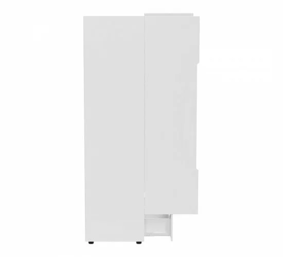 Ντουλάπα δίφυλλη Afina mdf σε λευκή glossy απόχρωση 100x57x213εκ Υλικό: CHIPBOARD - MDF 361-000017 Ντουλάπα δίφυλλη Afina mdf σε λευκή glossy απόχρωση 100x57x213εκ Υλικό: CHIPBOARD - MDF 361-000017