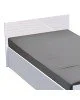 Κρεβάτι μονό Afina μελαμίνη σε λευκή glossy απόχρωση 90x200εκ Υλικό: Chipboard 361-000020 Κρεβάτι μονό Afina μελαμίνη σε λευκή glossy απόχρωση 90x200εκ Υλικό: Chipboard 361-000020