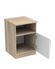 Κομοδίνο Galdi σε sonoma-λευκή απόχρωση 40x45x60εκ Υλικό: CHIPBOARD 361-000035 Κομοδίνο Galdi σε sonoma-λευκή απόχρωση 40x45x60εκ Υλικό: CHIPBOARD 361-000035