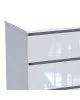 Συρταριέρα Dicama mdf-μελαμίνη σε λευκη glossy απόχρωση 85.5x47x98εκ Υλικό: CHIPBOARD - MDF 361-000046 Συρταριέρα Dicama mdf-μελαμίνη σε λευκη glossy απόχρωση 85.5x47x98εκ Υλικό: CHIPBOARD - MDF 361-000046