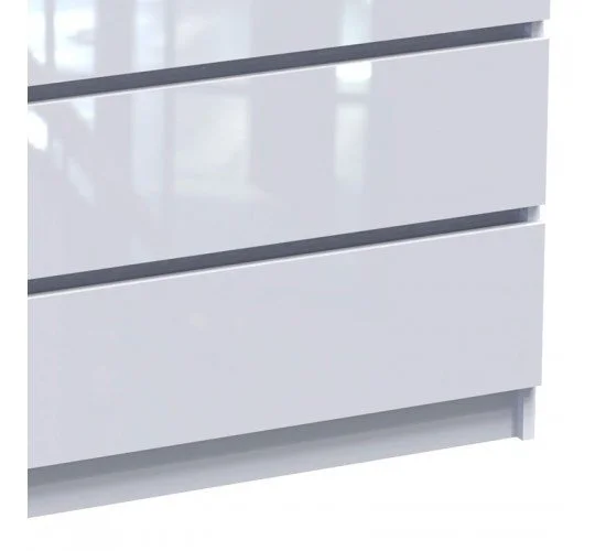 Συρταριέρα Dicama mdf-μελαμίνη σε λευκη glossy απόχρωση 85.5x47x98εκ Υλικό: CHIPBOARD - MDF 361-000046 Συρταριέρα Dicama mdf-μελαμίνη σε λευκη glossy απόχρωση 85.5x47x98εκ Υλικό: CHIPBOARD - MDF 361-000046