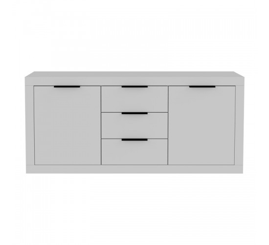 Μπουφές Doha σε λευκή απόχρωση 180x45x80.5εκ Υλικό: CHIPBOARD 361-000073 Μπουφές Doha σε λευκή απόχρωση 180x45x80.5εκ Υλικό: CHIPBOARD 361-000073
