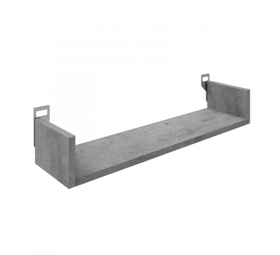 Ραφιέρα τοίχου Derva σε cement γκρι απόχρωση 60x15x10cm Υλικό: CHIPBOARD 361-000086 Ραφιέρα τοίχου Derva σε cement γκρι απόχρωση 60x15x10cm Υλικό: CHIPBOARD 361-000086
