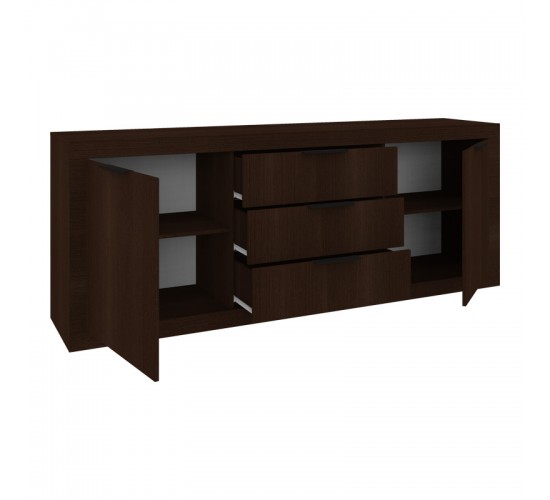 Μπουφές Doha σε wenge απόχρωση 210x45x80.5εκ Υλικό: CHIPBOARD 361-000105