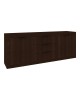 Μπουφές Doha σε wenge απόχρωση 210x45x80.5εκ Υλικό: CHIPBOARD 361-000105