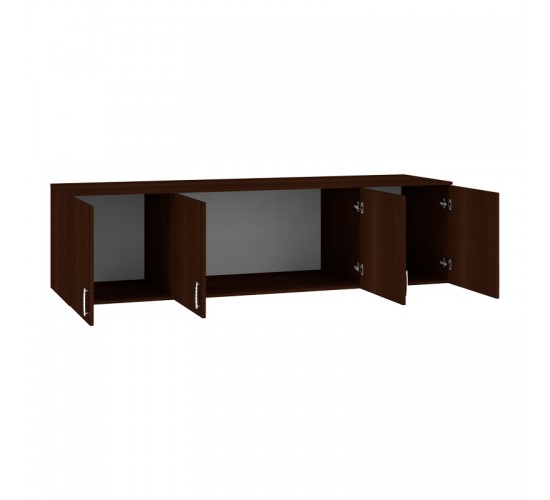 Πατάρι ντουλάπας Royal τετράφυλλο wenge 200x58x53εκ Υλικό: CHIPBOARD 361-000110