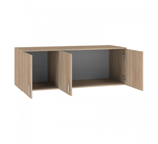 Πατάρι ντουλάπας Royal τρίφυλλο sonoma 150x58x53εκ Υλικό: CHIPBOARD 361-000114