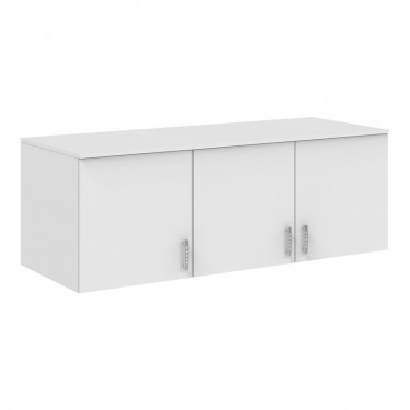 Πατάρι ντουλάπας Royal τρίφυλλο λευκό 150x58x53εκ Υλικό: CHIPBOARD 361-000115