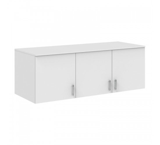 Πατάρι ντουλάπας Royal τρίφυλλο λευκό 150x58x53εκ Υλικό: CHIPBOARD 361-000115