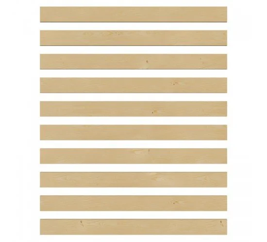 Κρεβατόξυλα σετ 10τεμ για κρεβάτια Comcie/Elencia/Monakol/Canter 160x200εκ Υλικό: FIR WOOD 362-000010