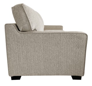 Καναπές-κρεβάτι διθέσιος με αναδιπλούμενο στρώμα Polaris εκρού ύφασμα 181x91x83εκ Υλικό: FABRIC - PLYWOOD- PINE WOOD - WOODEN LEGS 365-000001