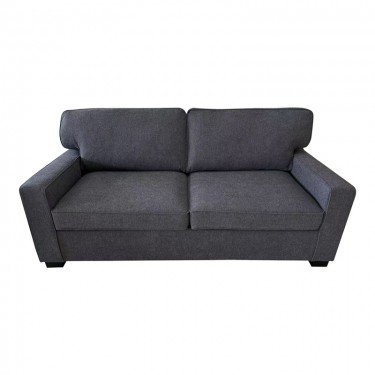 Καναπές-κρεβάτι διθέσιος με αναδιπλούμενο στρώμα Polaris ανθρακί ύφασμα 181x91x83εκ Υλικό: FABRIC - PLYWOOD- PINE WOOD - WOODEN LEGS 365-000004