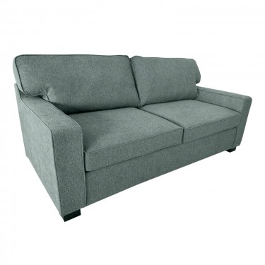 Καναπές-κρεβάτι διθέσιος με αναδιπλούμενο στρώμα Polaris φυστικί ύφασμα 181x91x83εκ Υλικό: FABRIC - PLYWOOD- PINE WOOD - WOODEN LEGS 365-000005