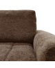 Γωνιακός αναστρέψιμος καναπές-κρεβάτι Vivad ύφασμα σε απόχρωση σκούρο καφέ 275x164x91εκ Υλικό: CHENILLE FABRIC - FOAM - EUCALYPTUS WOOD 371-000010