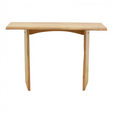 Κονσόλα Mende μασίφ ξύλο ακακίας σε φυσική απόχρωση 110x50x76εκ Υλικό: MANGO WOOD 372-000033