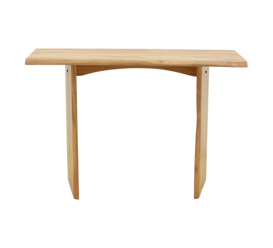 Κονσόλα Mende μασίφ ξύλο ακακίας σε φυσική απόχρωση 110x50x76εκ Υλικό: MANGO WOOD 372-000033