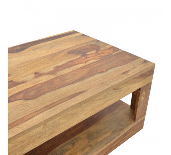 Τραπέζι Volino μασιφ ξύλο sheesham σε καρυδί απόχρωση 90x60x40εκ Υλικό: Sheesham Wood - iron 376-000013 Τραπέζι Volino μασιφ ξύλο sheesham σε καρυδί απόχρωση 90x60x40εκ Υλικό: Sheesham Wood - iron 376-000013