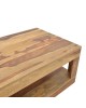 Τραπέζι Volino μασιφ ξύλο sheesham σε καρυδί απόχρωση 90x60x40εκ Υλικό: Sheesham Wood - iron 376-000013 Τραπέζι Volino μασιφ ξύλο sheesham σε καρυδί απόχρωση 90x60x40εκ Υλικό: Sheesham Wood - iron 376-000013