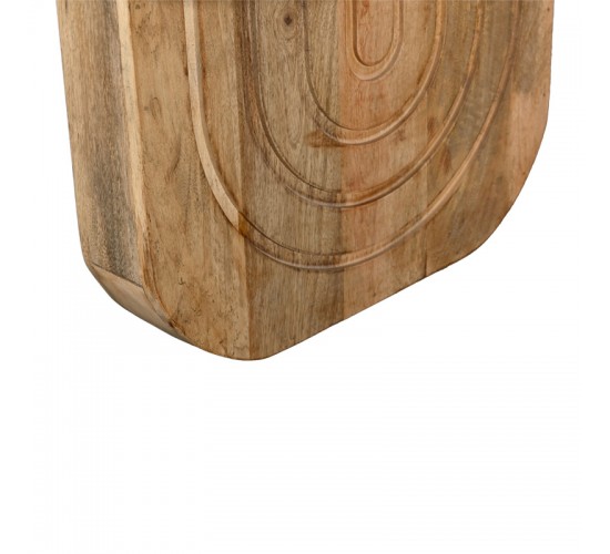 Τραπέζι σαλονιού Kane μασίφ ξύλο ακακίας σε φυσική απόχρωση 110x72x38εκ Υλικό: SOLID ACACIA WOOD 379-000001