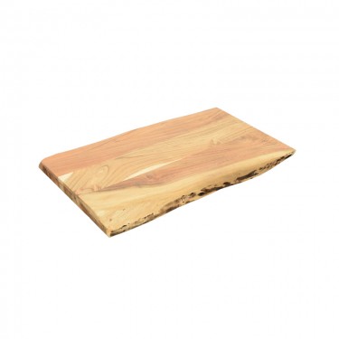 Επιφάνεια τραπεζιού Pozier μασίφ ξύλο ακακίας σε φυσική απόχρωση 140x80x4εκ Υλικό: SOLID ACACIA WOOD 379-000023