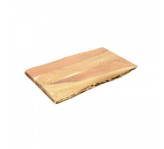 Επιφάνεια τραπεζιού Pozier μασίφ ξύλο ακακίας σε φυσική απόχρωση 140x80x4εκ Υλικό: SOLID ACACIA WOOD 379-000023