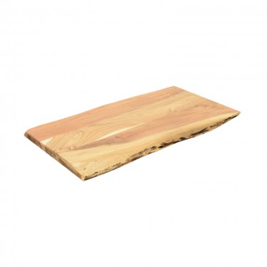 Επιφάνεια τραπεζιού Pozier μασίφ ξύλο ακακίας σε φυσική απόχρωση 160x90x4εκ Υλικό: SOLID ACACIA WOOD 379-000024