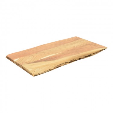 Επιφάνεια τραπεζιού Pozier μασίφ ξύλο ακακίας σε φυσική απόχρωση 200x95x4εκ Υλικό: SOLID ACACIA WOOD 379-000025
