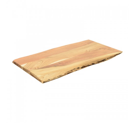 Επιφάνεια τραπεζιού Pozier μασίφ ξύλο ακακίας σε φυσική απόχρωση 200x95x4εκ Υλικό: SOLID ACACIA WOOD 379-000025