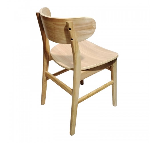 Καρέκλα Lumnia rubberwood σε φυσική απόχρωση 46x50x76εκ Υλικό: RUBBERWOOD - PLYWOOD (SEAT) 382-000008