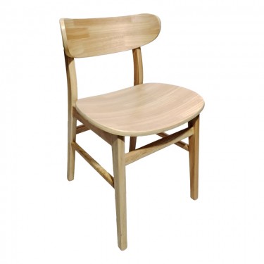 Καρέκλα Lumnia rubberwood σε φυσική απόχρωση 46x50x76εκ Υλικό: RUBBERWOOD - PLYWOOD (SEAT) 382-000008