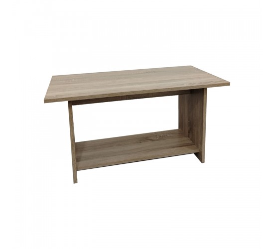Τραπέζι σαλονιού Votalo σε sonoma απόχρωση 80x40x42εκ Υλικό: 15mm   Particle Board 383-000009