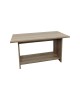 Τραπέζι σαλονιού Votalo σε sonoma απόχρωση 80x40x42εκ Υλικό: 15mm   Particle Board 383-000009