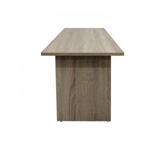 Τραπέζι σαλονιού Votalo σε sonoma απόχρωση 80x40x42εκ Υλικό: 15mm   Particle Board 383-000009