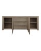 Μπουφές Kalya σε sonoma απόχρωση 220x49x89.5εκ Υλικό: 15mm   Particle Board 383-000018