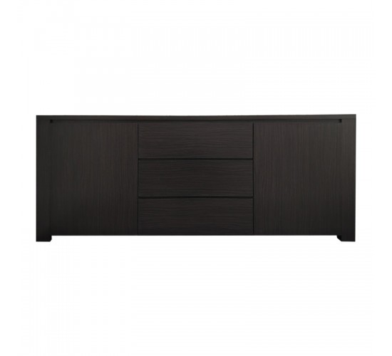 Μπουφές Kalya σε wenge απόχρωση 220x49x89.5εκ Υλικό: 15mm  Particle Board 383-000020