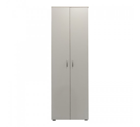 Παπουτσοθήκη-Ντουλάπα Racka σε λευκή απόχρωση 58x34x186εκ Υλικό: 15mm   Particle Board 383-000028