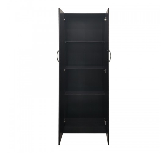 Ντουλάπα δίφυλλη Lego σε wenge απόχρωση 60x42x180εκ Υλικό: 12mm Particle Board 383-000054