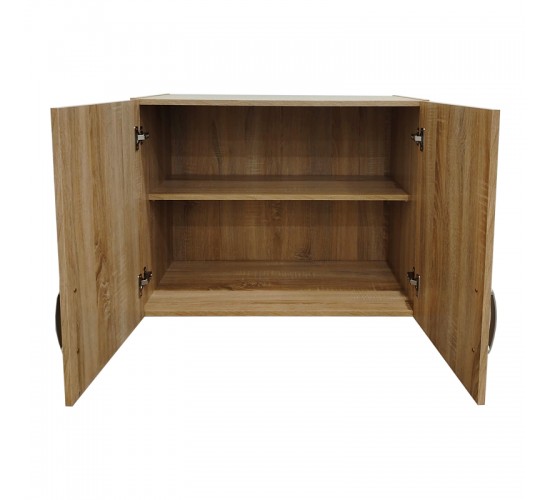 Πατάρι ντουλάπας δίφυλλο Lego σε sonoma απόχρωση 79x41.5x60εκ Υλικό: 15mm Particle Board 383-000061