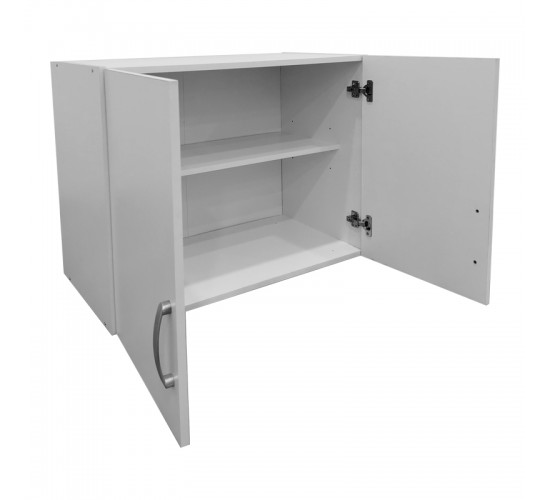 Πατάρι ντουλάπας δίφυλλο Lego σε λευκή απόχρωση 79x41.5x60εκ Υλικό: 15mm Particle Board 383-000063