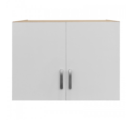 Πατάρι ντουλάπας δίφυλλο Lego σε sonoma-λευκή απόχρωση 79x41.5x60εκ Υλικό: 15mm Particle Board 383-000065