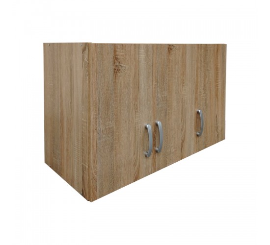 Πατάρι ντουλάπας τρίφυλλο Lego σε sonoma απόχρωση 90x41.5x60εκ Υλικό: 15mm Particle Board 383-000066