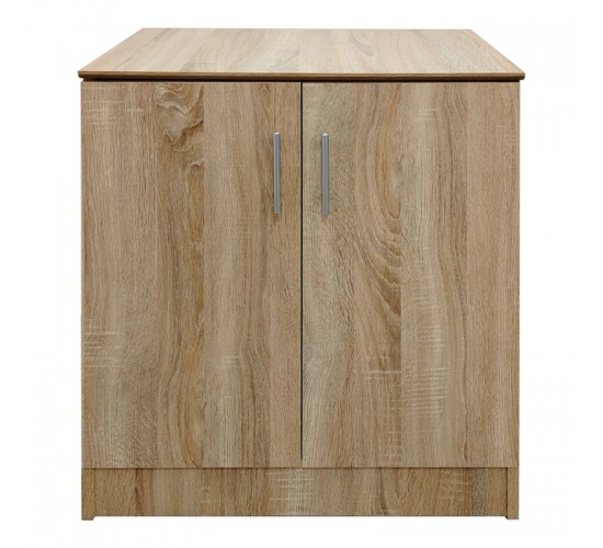 Παπουτσοθήκη-ντουλάπι Souken 6 ζευγών σε sonoma απόχρωση 60x40x80εκ Υλικό: 12mm   15mm Particle Board 383-000071