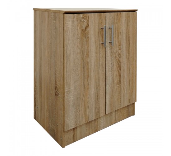 Παπουτσοθήκη-ντουλάπι Souken 6 ζευγών σε sonoma απόχρωση 60x40x80εκ Υλικό: 12mm   15mm Particle Board 383-000071