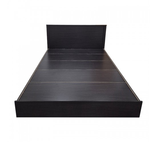 Κρεβάτι Athos σε wenge απόχρωση 160x200εκ Υλικό: 15mm Particle Board 383-000102