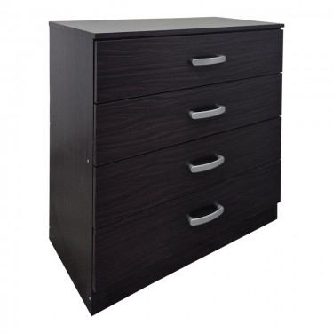 Συρταριέρα Athos σε wenge απόχρωση 80x40x79εκ Υλικό: 15mm Particle Board 383-000112