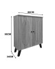 Παπουτσοθήκη-ντουλάπι Cathi sonoma 80x34x95εκ Υλικό: 15mm Particle Board 383-000115